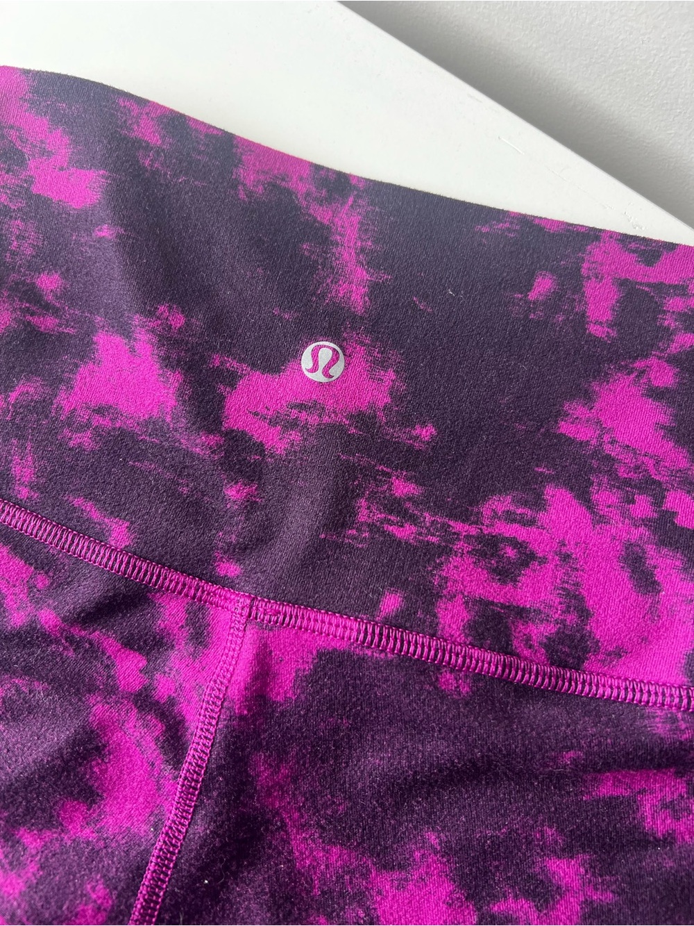 lululemon athletica Pink & Purple Tie-Dye Leggings